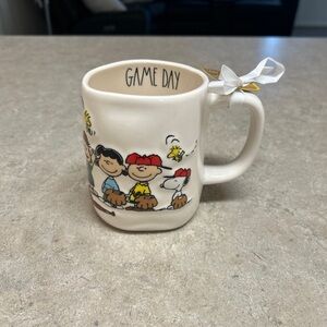 PEANUTS X RAE DUNN Baseball Mug NWT